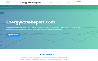 EnergyRateReport.com Home Page